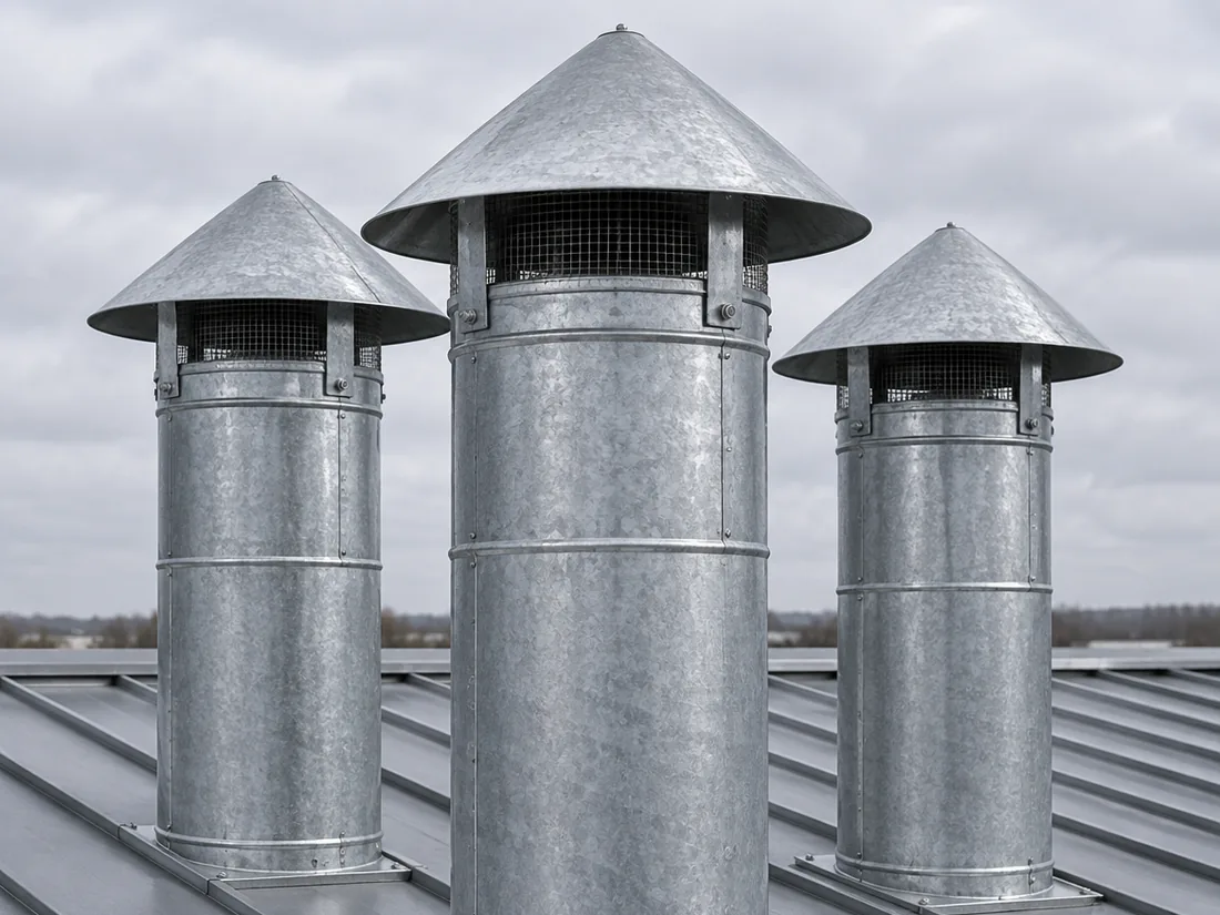 Shaft and ventilation cowls